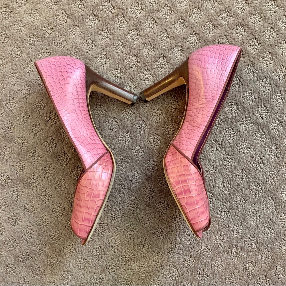 Antonio Melani pink snake pattern pump - Picture 2 of 4